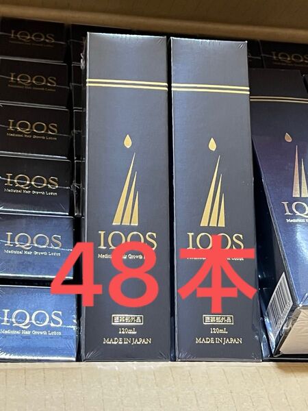 48本セット IQOS イクオス 薬用育毛剤 育毛剤 発毛促進 抜け毛予防 120ml