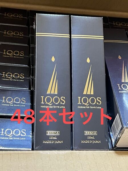 48本セット IQOS イクオス 薬用育毛剤 育毛剤 発毛促進 抜け毛予防 120ml