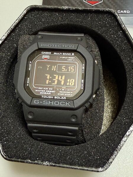 G-SHOCK カシオ 腕時計 電波ソーラーGW-M5610U-1BER 未使用品