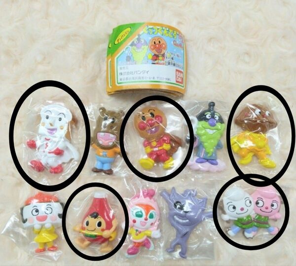 アンパンマン くっつくんです 5個セット