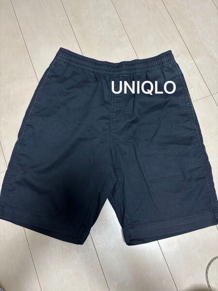 UNIQLO ドライストレッチイージーショーツ ハーフパンツ 黒 男女兼用
