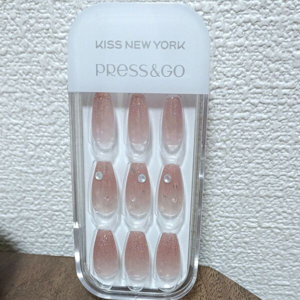 KISS NEW YORK Press&Go キスニューヨーク プレス&ゴー ネイルチップ CPG15J