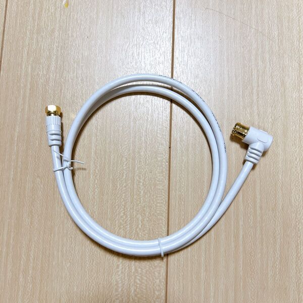 アンテナケーブル テレビ用 S-4C-FB同軸 1m 4K8K放送(3224MHz)/BS/CS/地デジ/CATV 対応