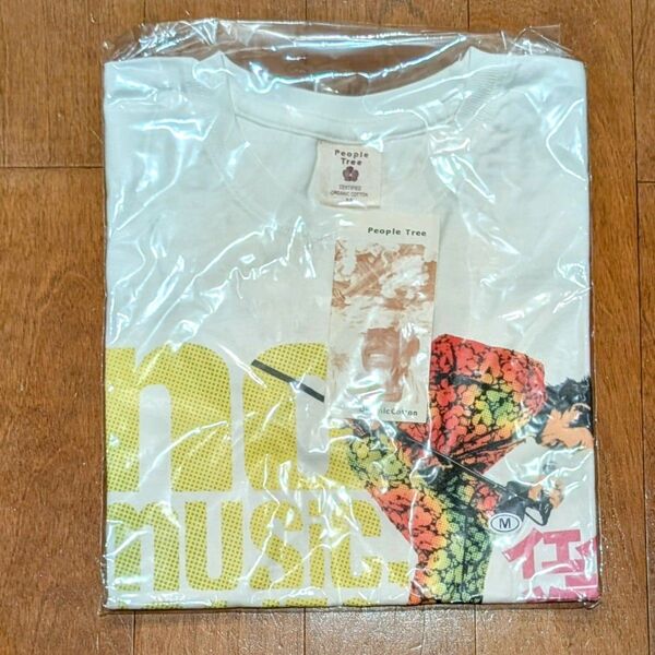 新品 デッドストック 忌野清志郎 Tシャツ フジロック タワレコ M キヨシロー タワーレコード NO MUSIC NOLIFE