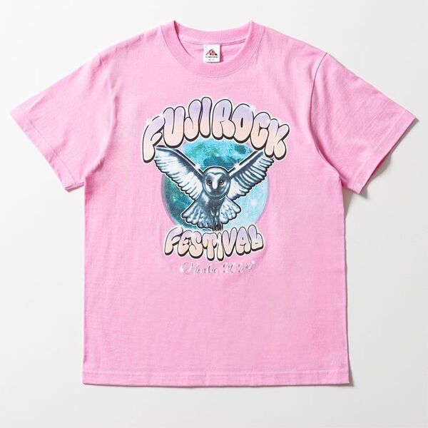 新品 FUJI ROCK FESTIVAL'24 POP TEE フジロック フェスティバル Tシャツ L ピンク tee フェス
