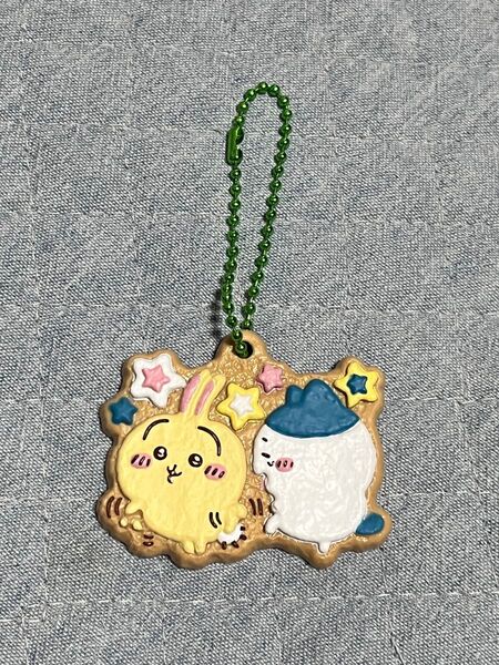【未使用】ちいかわクッキーチャームコット3/ハチワレとうさぎ