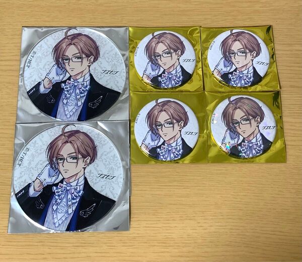 HIGH CARD オシアド ティルト アクリルコースター 缶バッジ ホログラム