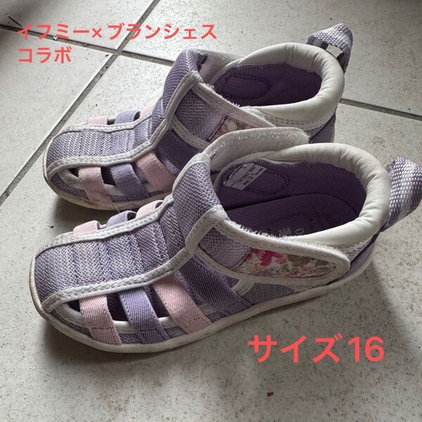 branshes × IFME イフミーコラボ 花柄 ウォーターシューズ 16 サンダル
