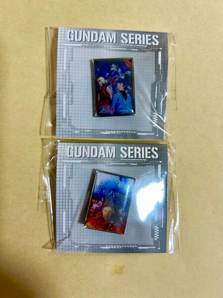 ガンダム ピンバッジ Zガンダム 閃光のハサウェイ セブンイレブン非売品 機動戦士ガンダム ガンダムピンバッジ