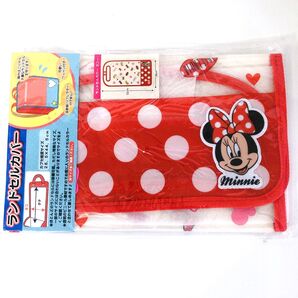 新品 ミニー ミニーちゃん ランドセルカバー 刺繍 リフレクター 反射板