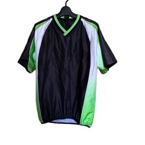中古 エックスチームスポーツ Vネック 半袖 野球 スポーツ Vジャン X-TEAM SPORTS
