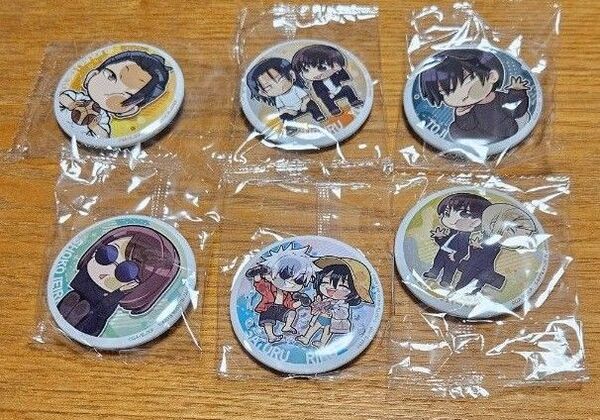 呪術廻戦 懐玉玉折 ぴた!でふぉめ エピソード缶バッジ6点