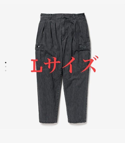 25ss wtaps MILT2301 / TROUSERS / COTTON. DENIM 黒 L