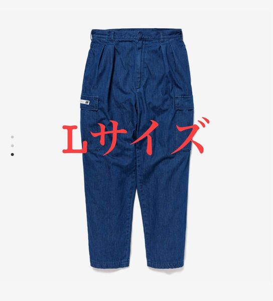 25ss wtaps MILT2301 / TROUSERS / COTTON. DENIM INDIGO Lサイズ