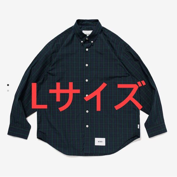 wtaps BD 03 / LS / COTTON. BROADCLOTH. TEXTILE. OF L