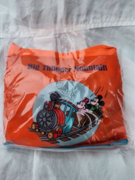 ディズニーランド ディズニーシー カプセルトイ エコバッグ ビッグサンダーマウンテン