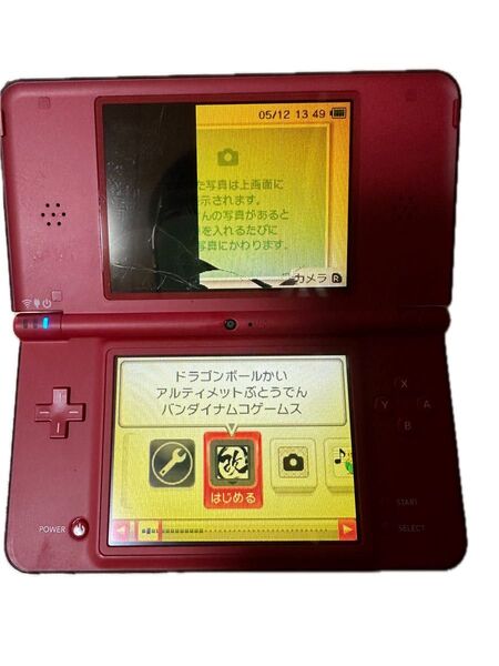 Nintendo DSi LL スーパーマリオ25周年記念ジャンク品