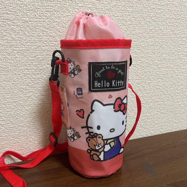 サンリオ ペットボトルホルダー 保冷 キャラクター ショルダー 子供 幼稚園 小学生 お出かけ 550ml かわいい 女の子