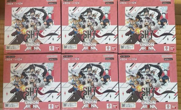 ユニオンアリーナ SHY ブースターパック 6box テープ付き