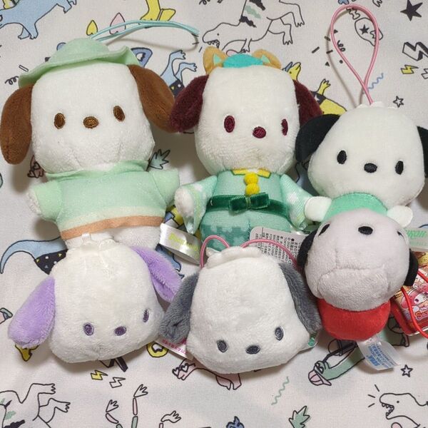 サンリオ ポチャッコ ぬいぐるみマスコット キーホルダー