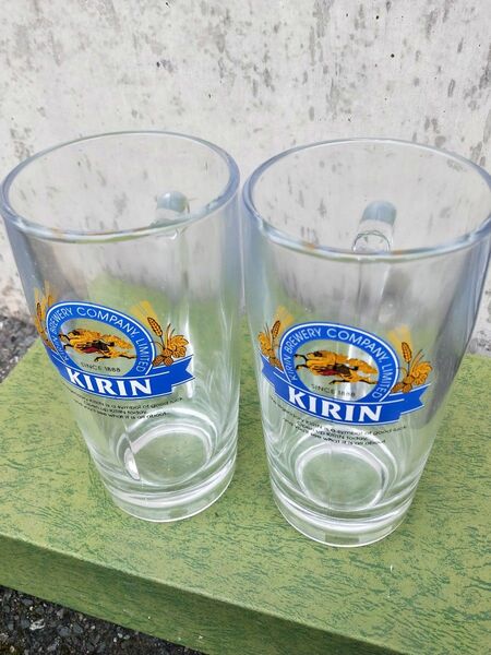 キリンビール ジョッキ 2個セット ロゴ入り グラス