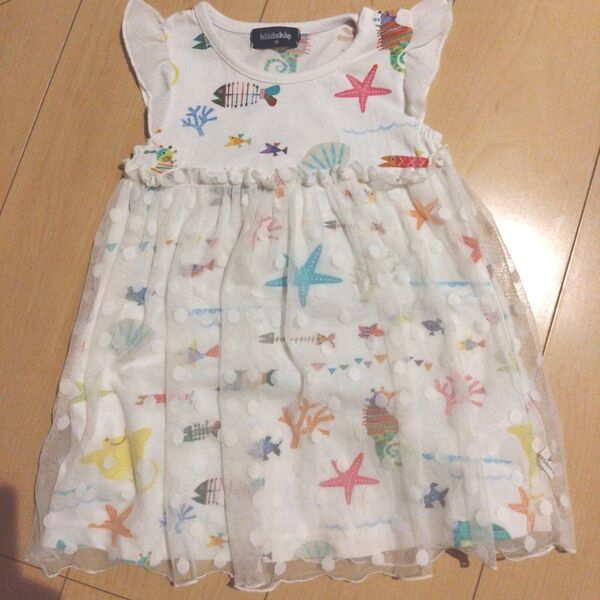 kidskids ノースリーブチュールワンピース 90