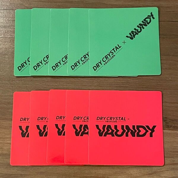 Vaundy ドライクリスタル オリジナルステッカー セブンイレブン 計.10枚