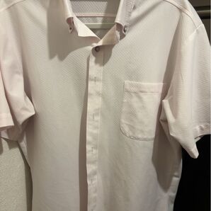 ORIHICA 半袖シャツ ピンク L