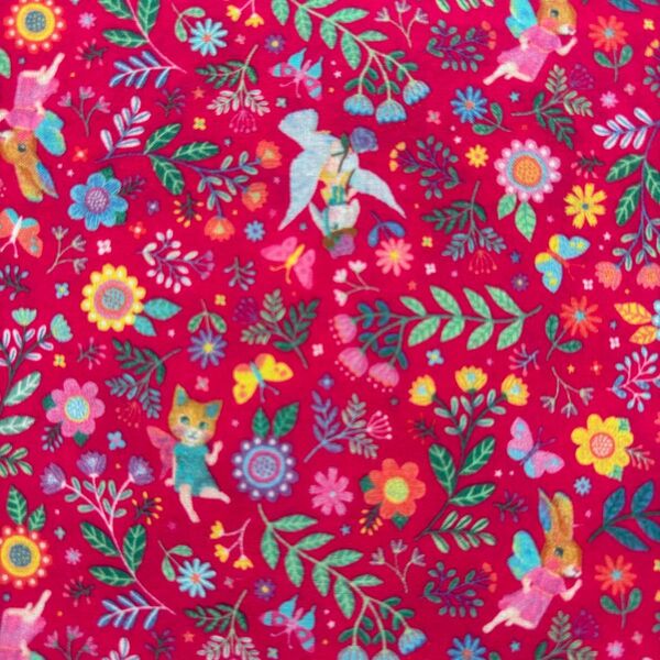 ジョリーフルール JOLIFLUR LA TOILE マイリトルテイラー 生地 ハギレ ねこ うさぎ ハンドメイド 26