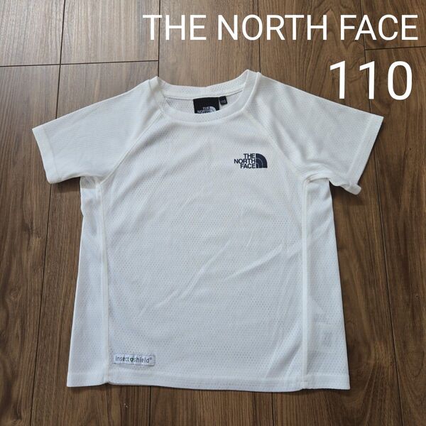 【THE NORTH FACE】半袖 トップス Tシャツ ホワイト メッシュ