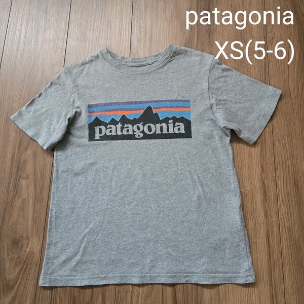 【patagonia】 オーガニックコットンTシャツ XS(5-6) 半袖