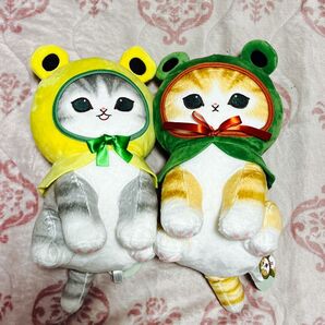 モフサンド カエルにゃんBIGぬいぐるみ