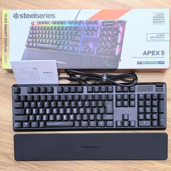 SteelSeries ゲーミングキーボード APEX5