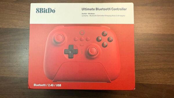 8bitdo Ultimate Bluetooth Controller レッド