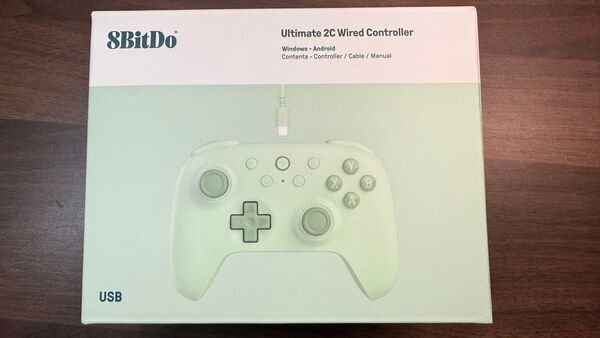 8BitDo Ultimate 2C Wired Controller グリーン