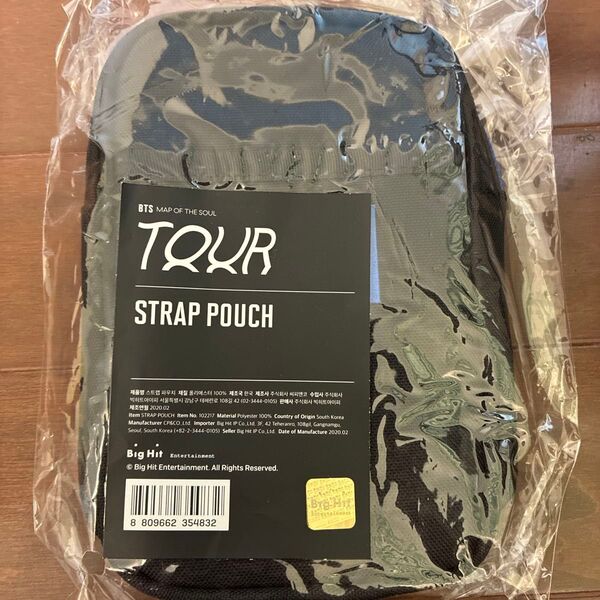 BTS MAP OF THE SOUL TOUR STRAP POUCH 公式グッズ
