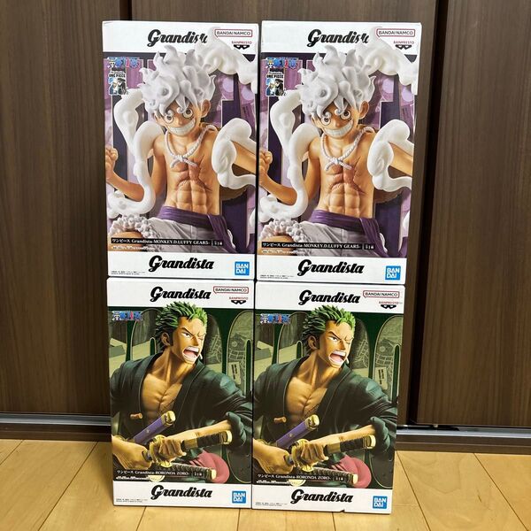 ONE PIECE ワンピース Grandista ロロノアゾロ モンキーDルフィ フィギュア