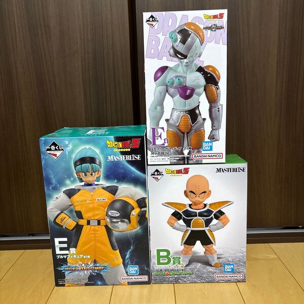 ドラゴンボール 一番くじ フィギュア ブルマ クリリン メカフリーザ