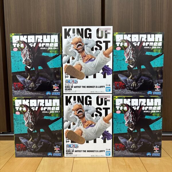 ワンピース KING OF ARTIST モンキー・D・ルフィ ニカ ダンダダン オカルン フィギュア