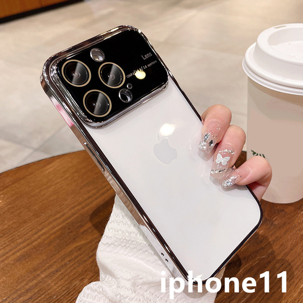 iphone11ケース カーバー TPU 可愛い お洒落 指紋防止 軽量 耐衝撃 ホワイト1