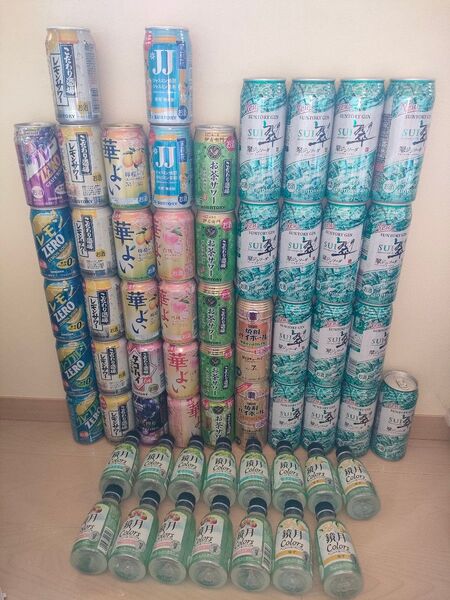 計59本 チューハイ アソート こだわり酒場 華よい 翠ジンソーダ タコハイ サントリー キリン お酒
