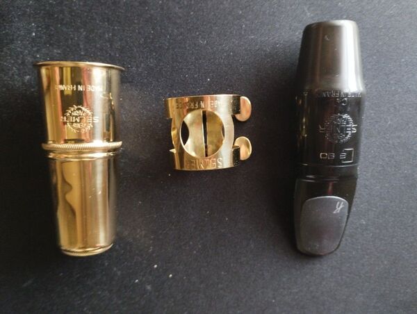 Selmer アルトサックス用 マウスピース リガチャー キャップ 3個セット