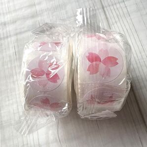 【新品】ロールシール 2巻 花 リボン