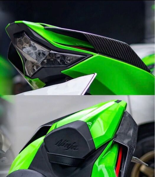 ZX25R/ZX4R カーボンサイドテールカバー