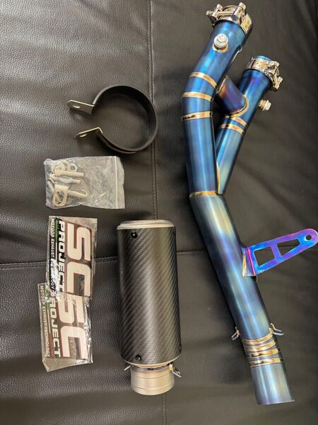 YZF-R1 中間パイプ & サイレンサーセット(新品)