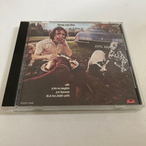 ジャック・ブルース・ウィズ・ジョン・マクラフリン / シングス・ウィー・ライク 日本盤CD