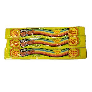 チュッパチャプス すっぱいサワーベルトグミ ミックスフルーツ味×3枚セット しなこちゃん