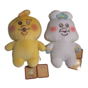 匿名配送 ましゅもっち んぽちゃむ ぬいぐるみ 全2種セット タグ付き 新品未使用