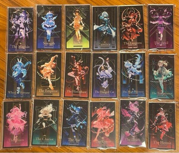 ホロライブ タロット アクリルスタンド アクスタ 18種セット