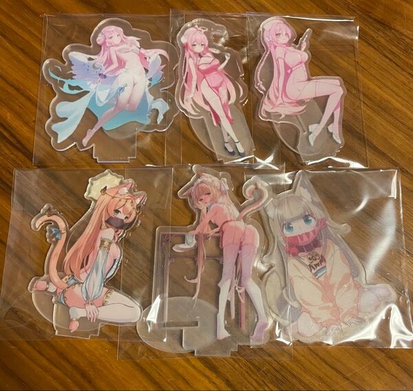 ブルーアーカイブ ブルアカ アクリルスタンド 6点セット